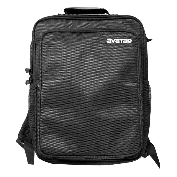 Avatar backpack for use with percussion pads