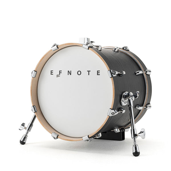 EFNOTE 16" kick drum black oak EFD-K1612-BO