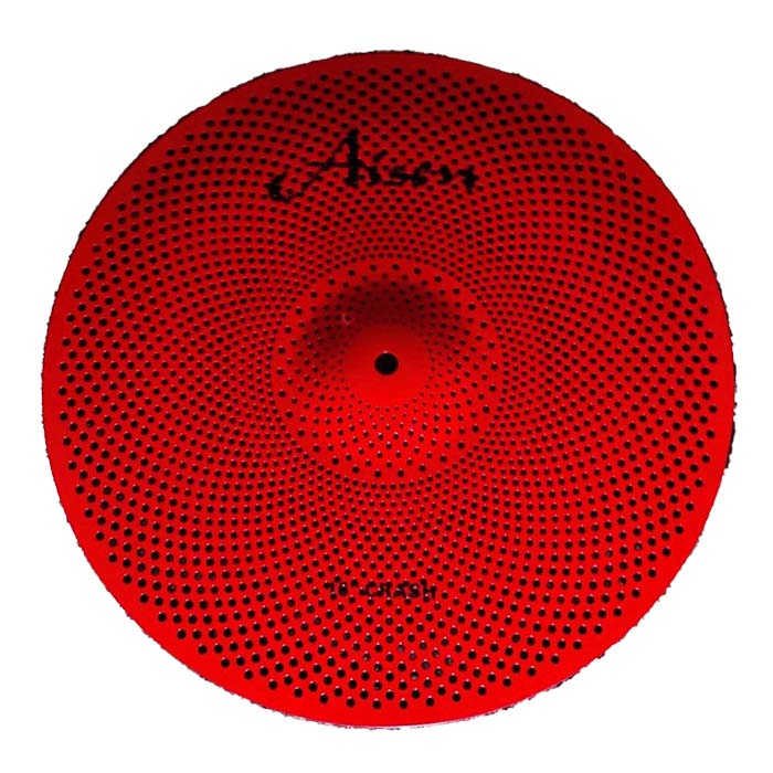 Aisen low volume cymbal set - red