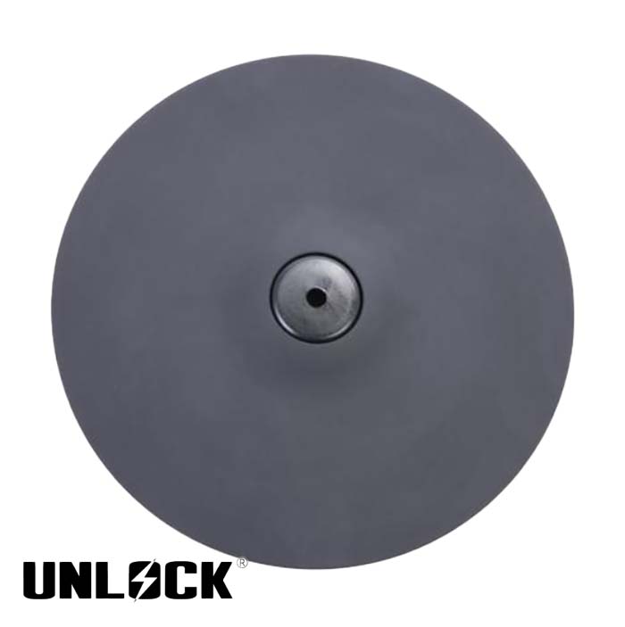 Unlock Lightning 17 inch 3-zone crash ride cymbal black