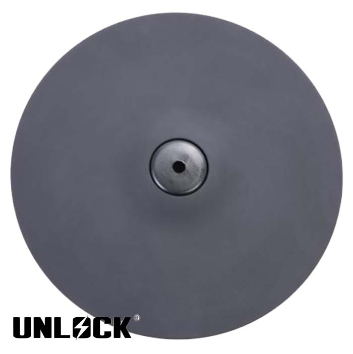 Unlock Lightning 20 inch 3-zone ride cymbal black